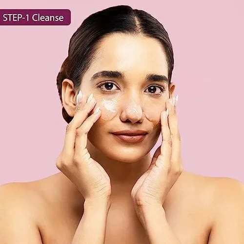 Vista 6 de Whiteglow Insta Glow Kit facial máscara facial crema de masaje facial gel facial exfoliante facial exclusivo kit facial 4 en 1