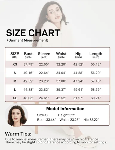 Vista 5 de Flygo Pijama de una pieza con capucha para mujer, pijama de invierno mullido
