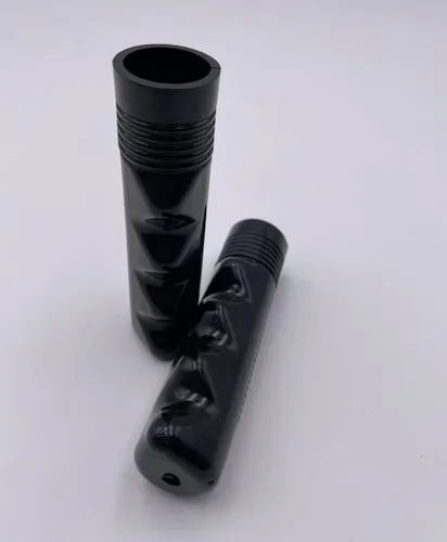 Vista 3 de Finger Groove Nub - Puños acanalados clásicos antideslizantes para barra de mango de 1 pulgada, 1 par