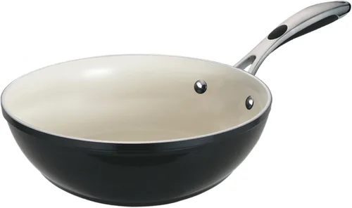 Vista 16 de Tramontina Ceramica Deluxe - Juego de utensilios de cocina de 8 piezas con tapas, ollas y sartenes antiadherentes de cerámica, juego de cocina, apto