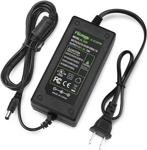 Vista 12 de Facmogu DC 19V 3.42A Fuente de alimentación, transformadores 100-240V AC a DC 19Volt de 65 vatios, adaptador de corriente convertidor con enchufe DC