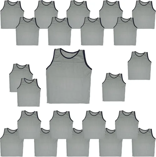 Vista 71 de BlueDot Trading Adult & Youth Scrimmage Training Vests for Soccer, Basketball & More – Available in 1, 6, 12, 24 Packs Naranja