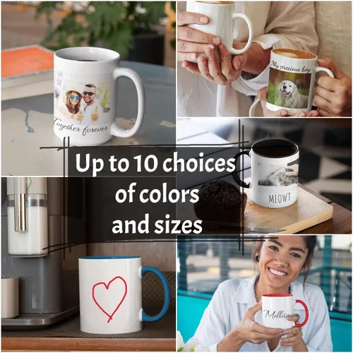 Vista 5 de Tazas personalizadas con imágenes, taza personalizada con fotos, tazas personalizadas con palabras, tazas personalizadas con texto, tazas