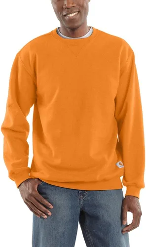 Vista 10 de Carhartt - Sudadera de peso medio y cuello redondo para hombre Nuevo azul marino