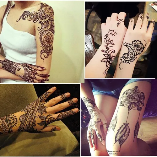 Vista 7 de Yomagine - Kit de tatuajes temporales, tinta de tatuaje semipermanente, pecas falsas tatuajes temporales para mujeres, hombres y adolescentes, tinta