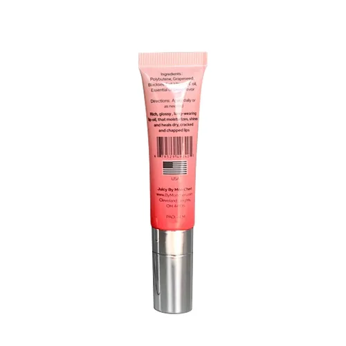 Vista 7 de Aceite labial hecho con aceites Juicy By Mon Cheri de semillas negras, semillas de uva y vitamina E (limonada de bayas)