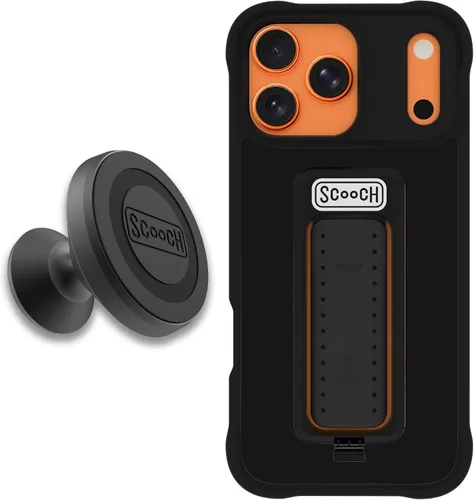Vista 70 de Scooch Wingman - Funda con soporte de patas para iPhone 11 [Protección contra caídas de 10 pies] [Soporte de dos vías] Cubierta protectora, funciona