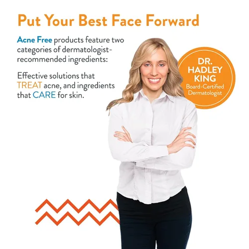 Vista 7 de Gel de Acne Free Adapaleno 0.1%, Tratamiento Tópico Retinoide para el Acné de Una Vez al Día, Desarrollado por Dermatólogos, Desobstruye los Poros