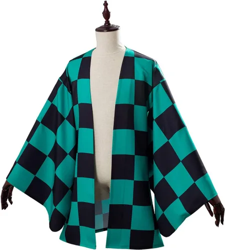 Vista 2 de Baycon - Chaqueta para disfraz de cosplay para adultos, color azul