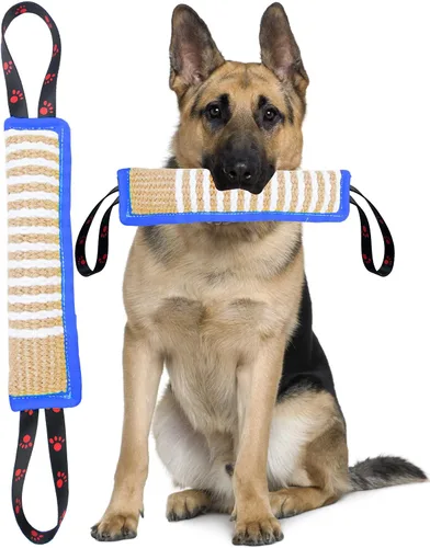 Vista 9 de Clysoru Juguete de yute resistente para perros
