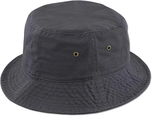 Vista 9 de Sombrero de cubo de algodón Pesca Boonie visera visera Sun Safari Verano Camping