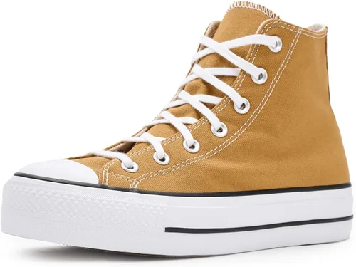 Vista 10 de Converse Chuck Taylor All Star Lift - Tenis de plataforma para mujer Negro/Blanco/Blanco