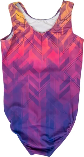 Vista 2 de Destira Premium Closed Back Gymnastics Leotards for Girls - Snug Performance Fit (Size Up for Comfort), GIRLS/CHILD Sizes