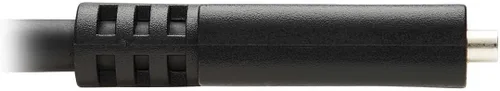Vista 5 de Tripp Lite Cable de extensión USB-C (M/F), USB 3.2 Gen 2, Thunderbolt 3, negro, 10 Gbps, carga de entrega de energía de 60 W, 20 voltios, 3