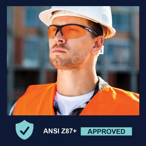 Vista 6 de Gafas de seguridad bifocales SB-9000 con lentes naranjas