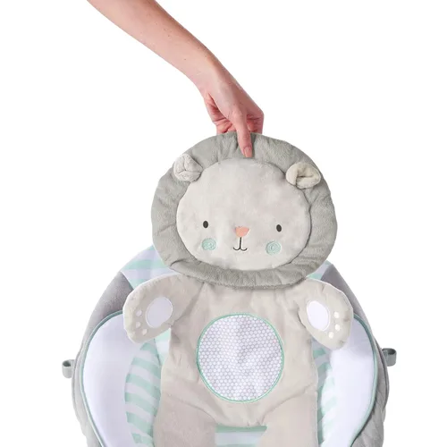 Vista 4 de Ingenuity Asiento para bebé con vibración y música - Landry The Lion