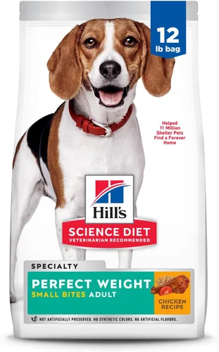 Vista 13 de Hill's Science Diet Alimento seco para perros adultos con peso perfecto
