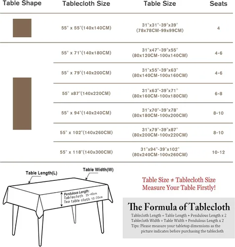 Vista 6 de Pahajim Mantel rectangular de lino rústico de algodón para cocina, comedor, con borlas, a cuadros, impermeable, rectangular, 55 x 71 pulgadas, 4-6