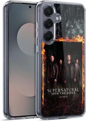 Vista 101 de Head Case Designs Supernatural Sam, Dean & Castiel Key Art - Funda de gel con licencia oficial [protección de grado militar] compatible con Google