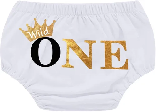 Vista 2 de FMYFWY Wild One - Conjunto de 1er cumpleaños para bebé diseño de tarta