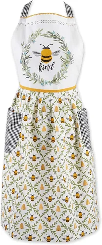Vista 8 de DII Women's Spring & Summer Apron Collection Adjustable, Two Large Pockets & Extra Long Ties, One Size Fits Most Chillin de verano