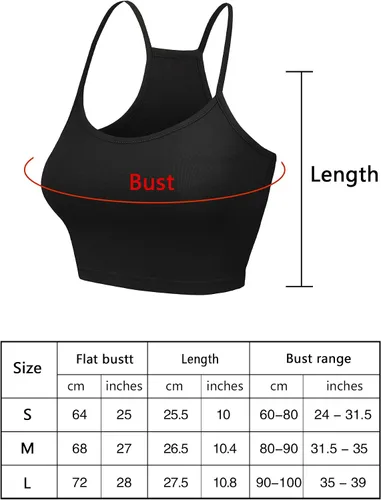 Vista 3 de Camiseta corta de tirantes para mujer, 6 piezas, espalda cruzada, sin mangas, para el hogar, yoga