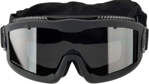 Vista 6 de Lancer Tactical AERO Airsoft Tactical Safety Goggles ANSI Z87.1, 3mm Dual Pane Anti-Fog Lens for Hunting, Paintball, Cycling