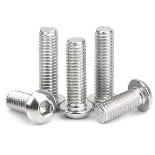 Vista 25 de Tornillo de Cabeza de Botón M3-0.5x12mm con Enchufe de Casquillo, Tornillos M3 de 12mm Métricas, Tornillos Allen Hexagonales, Acero Inoxidable