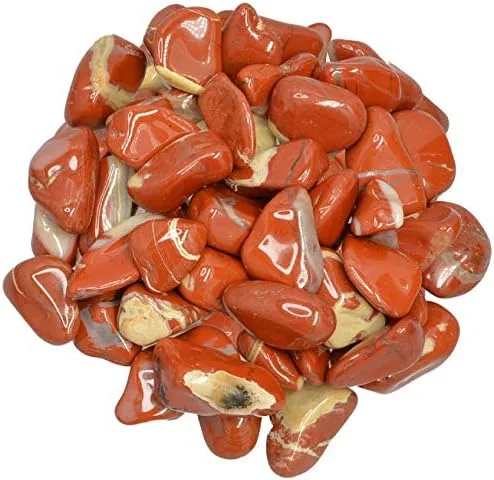 Vista 13 de Hypnotic Gems Materiales: 1 libra nuevas piedras pulidas de jaspe de África - Pequeñas - 0.75" a 1" - Rocas pulidas y piedras preciosas para arte