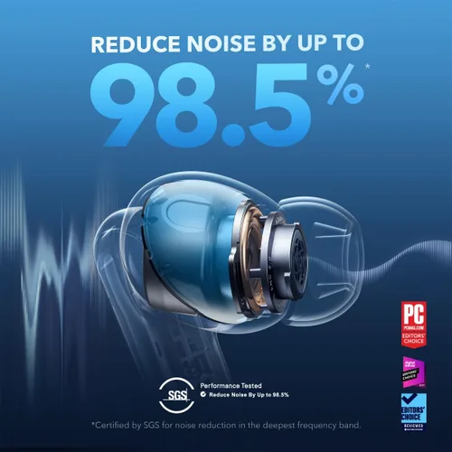 Vista 2 de Soundcore by Anker Liberty 4 NC Wireless Earbuds