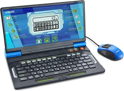 Vista 2 de VTech Genio Bilingüe JuniorBook - Laptop de aprendizaje para niños