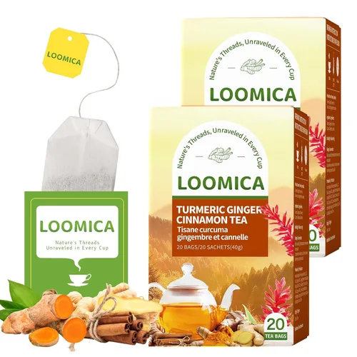 Vista 28 de LOOMICA Té verde de jazmín descafeinado, descafeinado, suave y refrescante, bolsas de té verde jazmín, naturalmente fragante con flores frescas