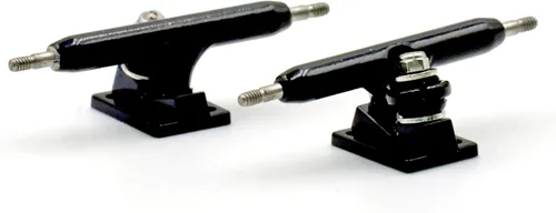Vista 33 de A1 Pro Fingerboard Trucks 36 mm 34 mm 32 mm con nueva base y copa de pivote (32 mm Azul bebé)
