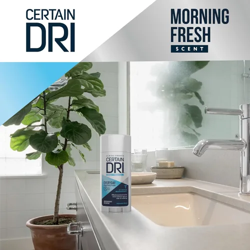 Vista 6 de Certain Dri Fuerza diaria, aroma fresco matutino, 2.6 onzas