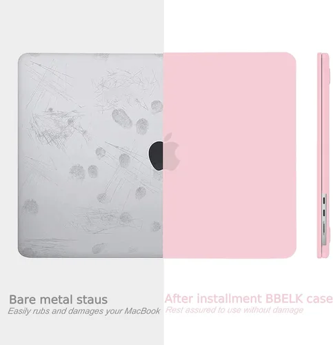 Vista 2 de B BELK Funda compatible con MacBook Air de 15 pulgadas 2026 2025 2024 2023 M5 M4 M3 M2 A3448 A3241 A3114 A2941 Pantalla de retina líquida, carcasa
