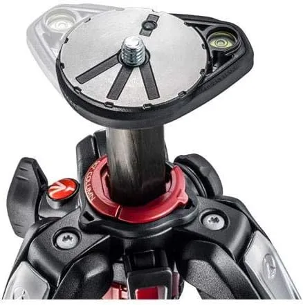 Vista 4 de Manfrotto MT190CXPRO4 Trípode de fibra de carbono de 4 secciones, negro