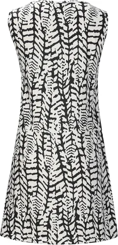 Vista 5 de Vestidos de verano 2023 para mujer, trajes del 4 de julio para mujer, vestido corto floral sin mangas, vestido camiseta con abertura para la playa