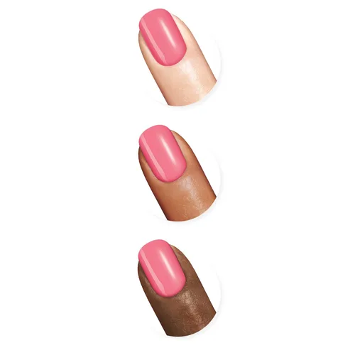 Vista 29 de Sally Hansen Xtreme Wear Esmalte de uñas sin rayas, acabado brillante, duradero, resistente a las astillas, transparente, color de uñas plateado 130