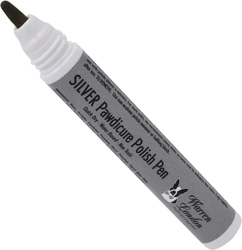 Vista 8 de Lápiz de pedicura Warren London Pawdicure, esmalte de uñas para perro, paquete de de 1, Negro