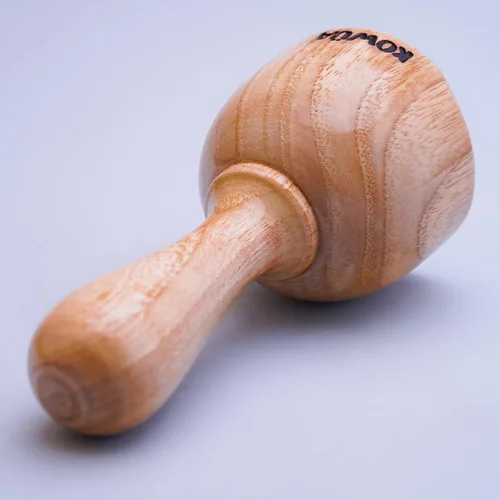 Vista 3 de Herramienta de madera de masaje de copa sueca, terapia de madera colombiana