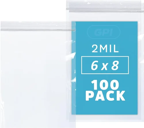 Vista 14 de GPI - Bolsas pequeñas con cremallera de 2 x 4 pulgadas, 1000 unidades, 2 mil, bolsas de plástico transparente con cierre de cremallera, con cierre
