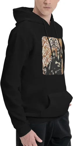 Vista 2 de Julemy Heroes Del Silencio Senderos De Traicion Hoodie Mens Casual Sweatshirt Pullover Hooded With Pockets