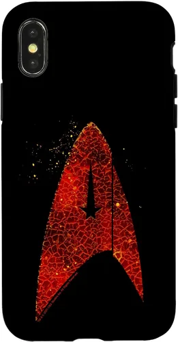 Vista 5 de Star Trek: Discovery On Fire Command Insignia - Carcasa para iPhone 17