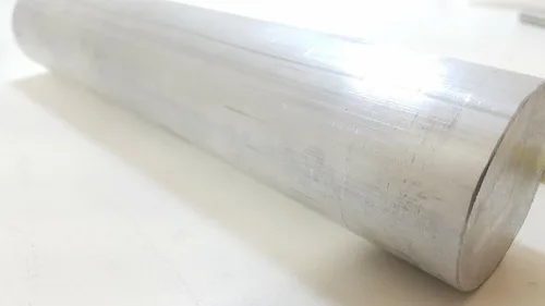 Vista 3 de 6061 Barra redonda de aluminio, 2" redonda, 10" de largo, torno, sólida, T6511
