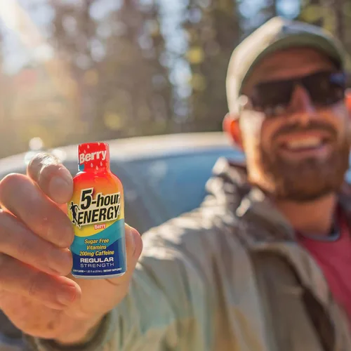 Vista 8 de 5-hour ENERGY Sabor a bayas, 30 unidades, inyección energética de 1.93 onzas líquidas, fuerza regular, aminoácidos, vitaminas B, sin azúcar y cero