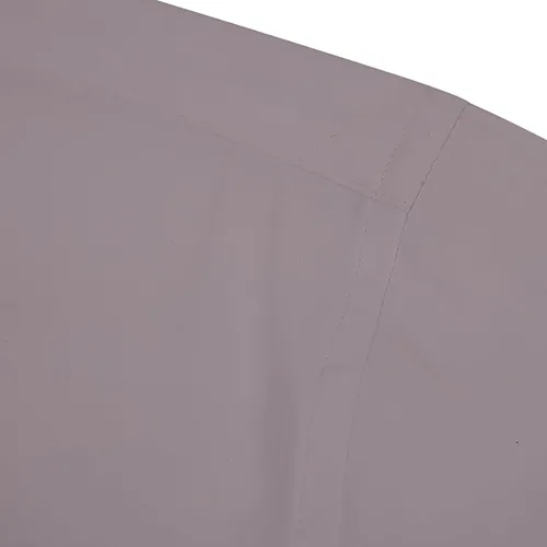 Vista 3 de Camisas de vestir de ajuste regular para hombre, de manga larga, elásticas, sin arrugas, con botones, blusa formal ligera y sólida