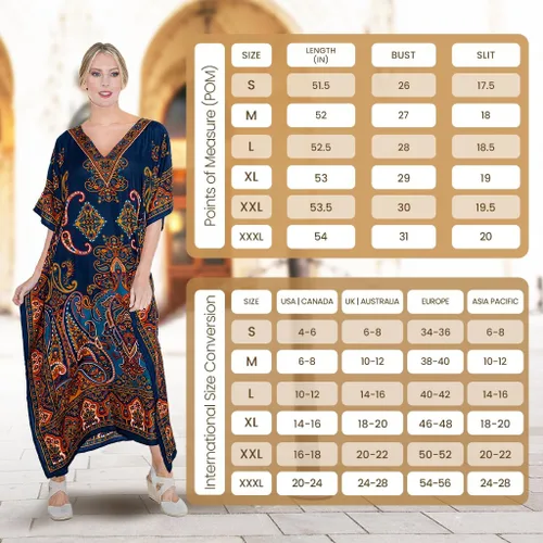 Vista 2 de Miss Lavish London Vestidos de caftán para mujer, pareos de playa, tallas grandes, caftanes africanos y de Dubái, ideales para ropa de descanso