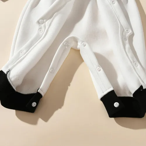 Vista 5 de Disfraz de astronauta para bebé, niño y niña, traje de Halloween, enterizo espacial con capucha, mameluco con capucha, ropa de cosplay