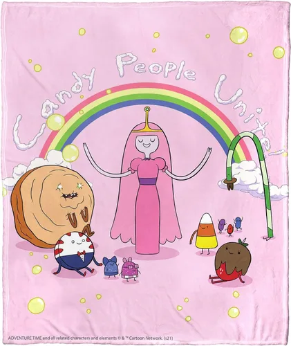 Vista 32 de Northwest Adventure Time - Manta de seda táctil, 50 x 60 pulgadas, Adventure Comic