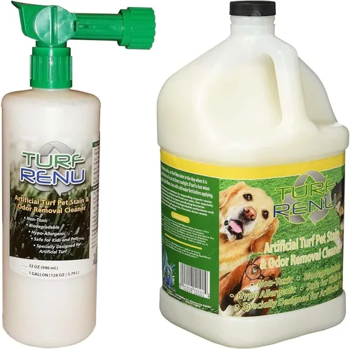 Vista 9 de Tr10101 Solución de limpieza bio-enzimática para césped sintético/artificial y control de olores de mascotas, 1 galón, paquete de 2